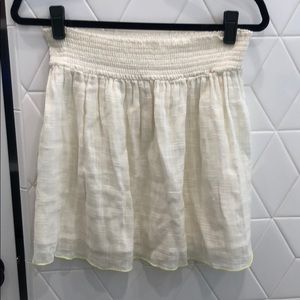 Beach cover up skirt